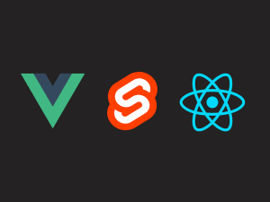 مقایسه فریم‌ ورک‌ های React، Vue و Svelte